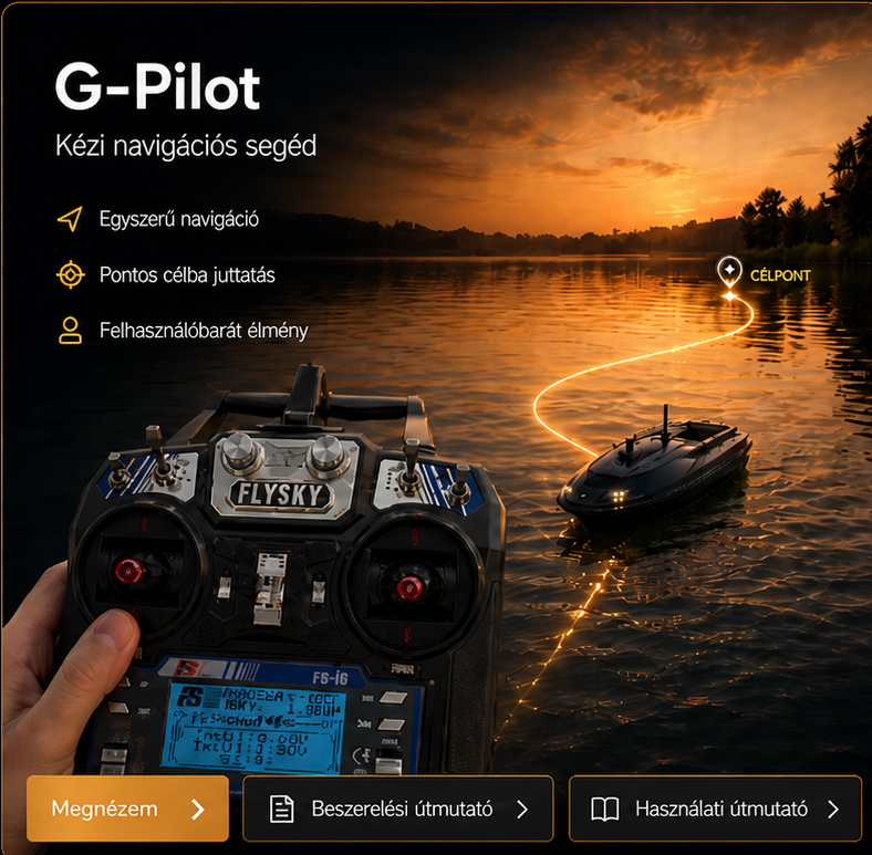 G-Pilot kézi navigációs segéd